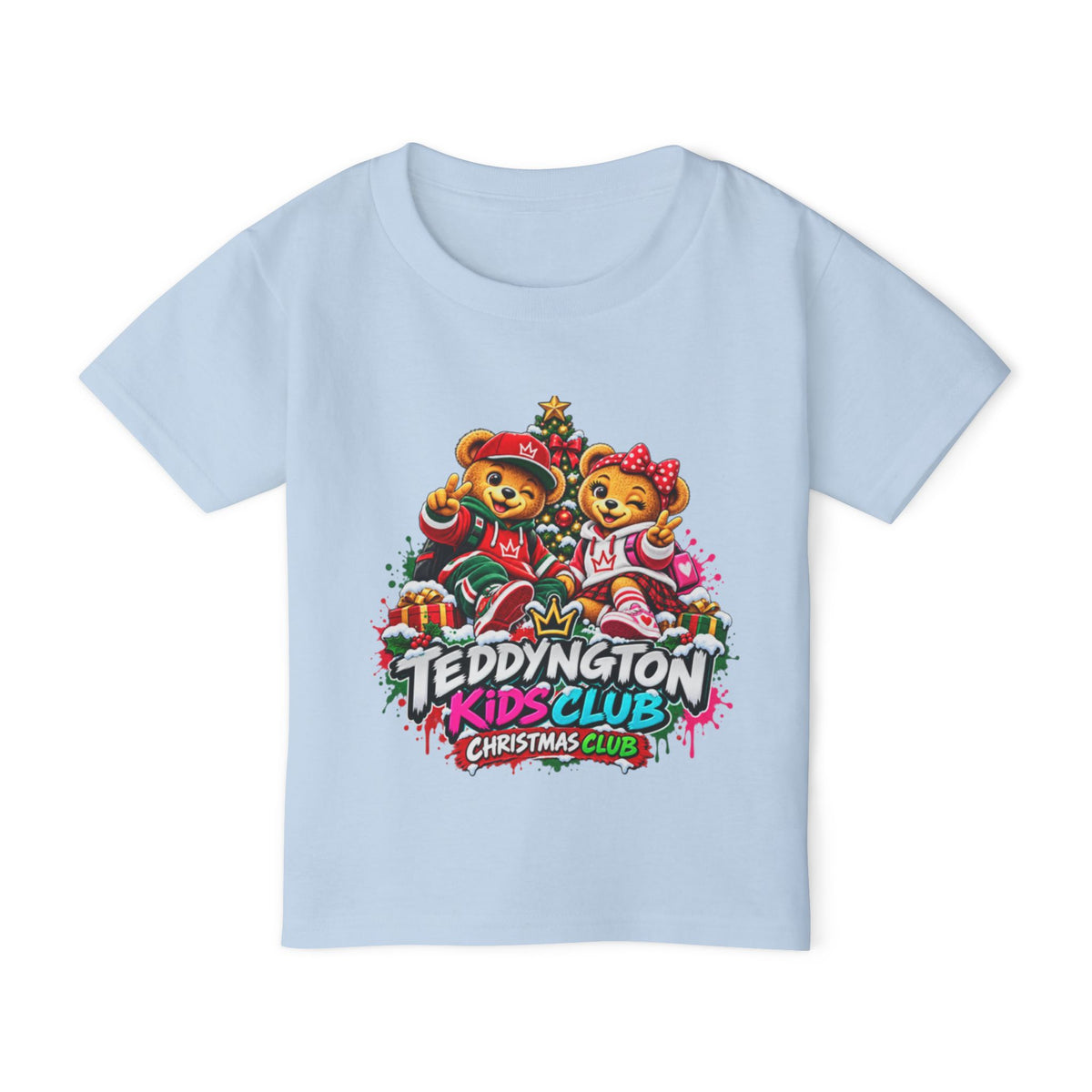 Teddyngton Kids Club Christmas T-Shirt