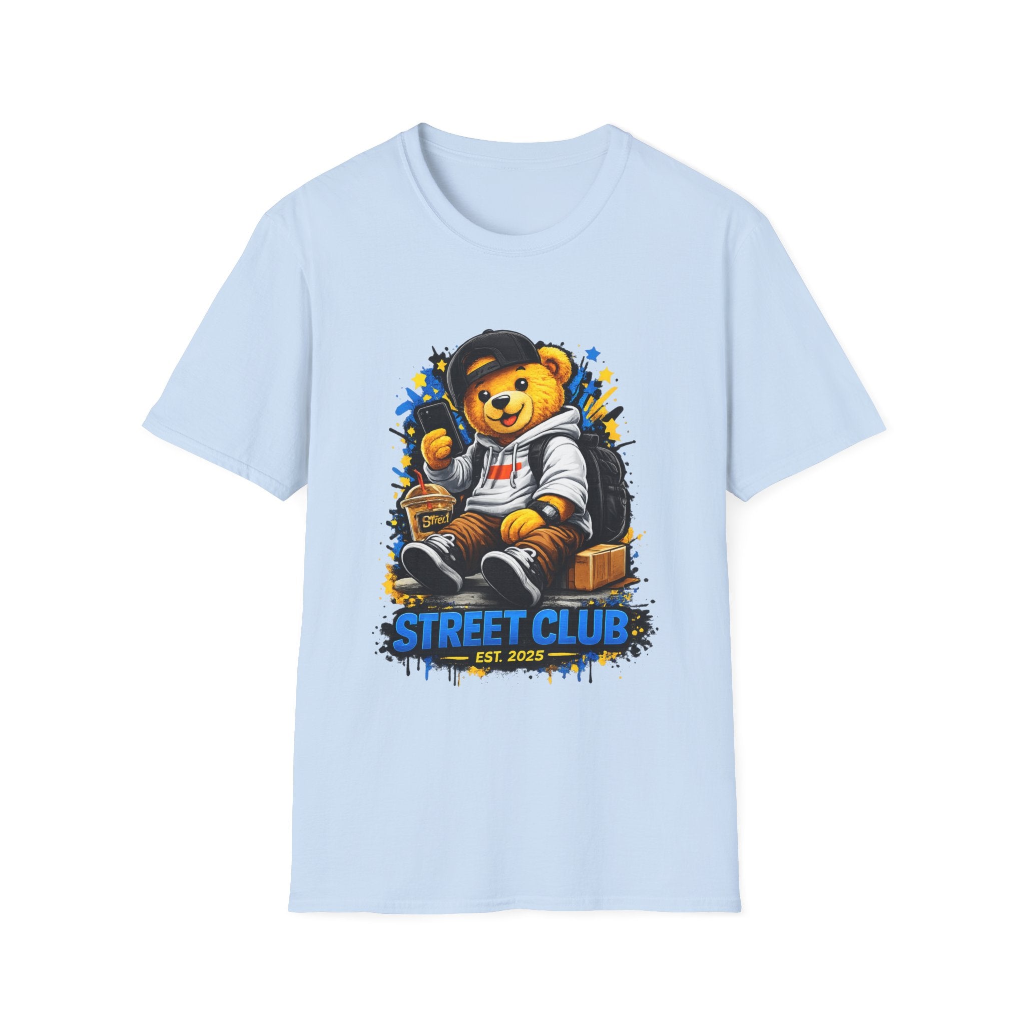 Street Club Teddy Graphic T-Shirt