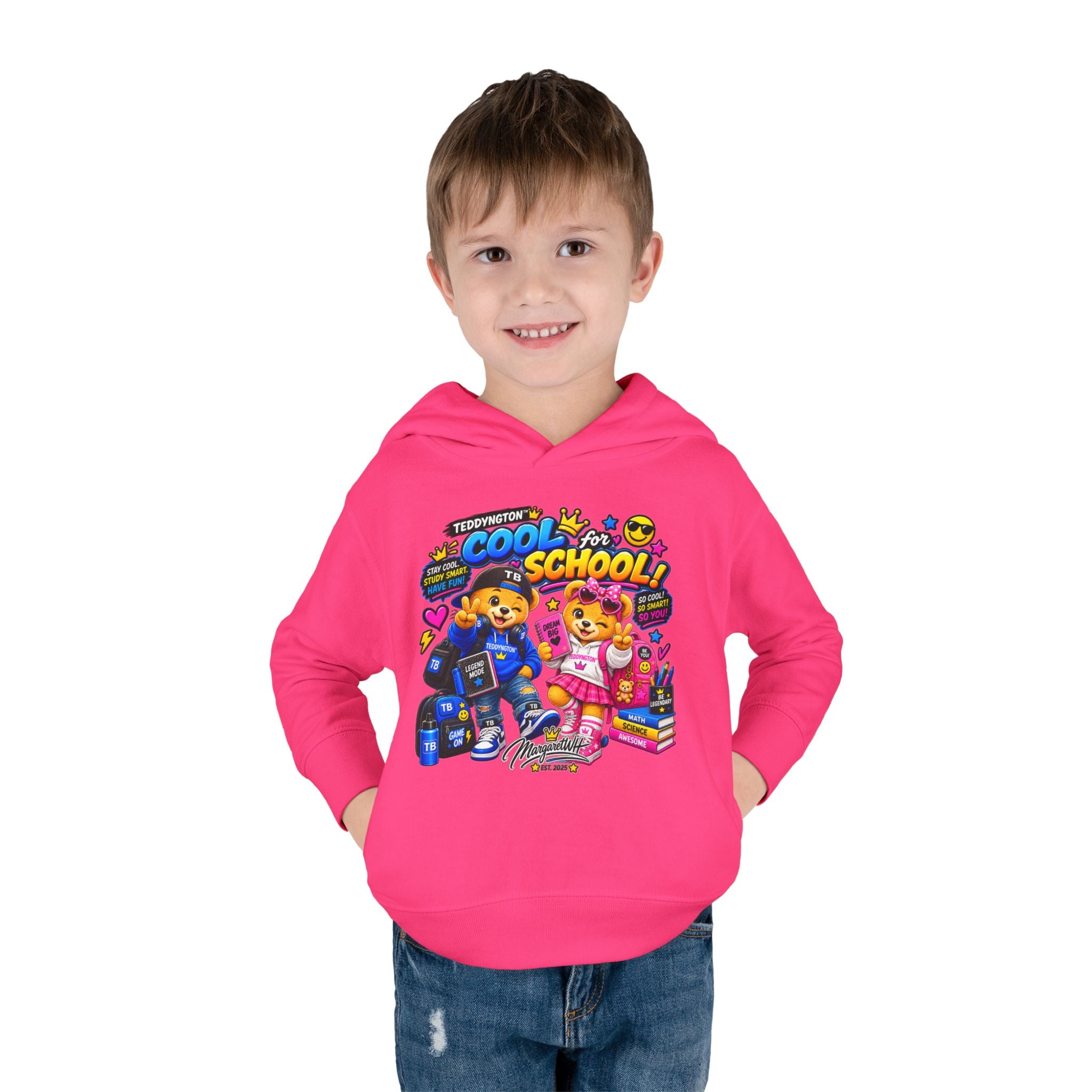 Teddyngton Cool for School Kids Hoodie