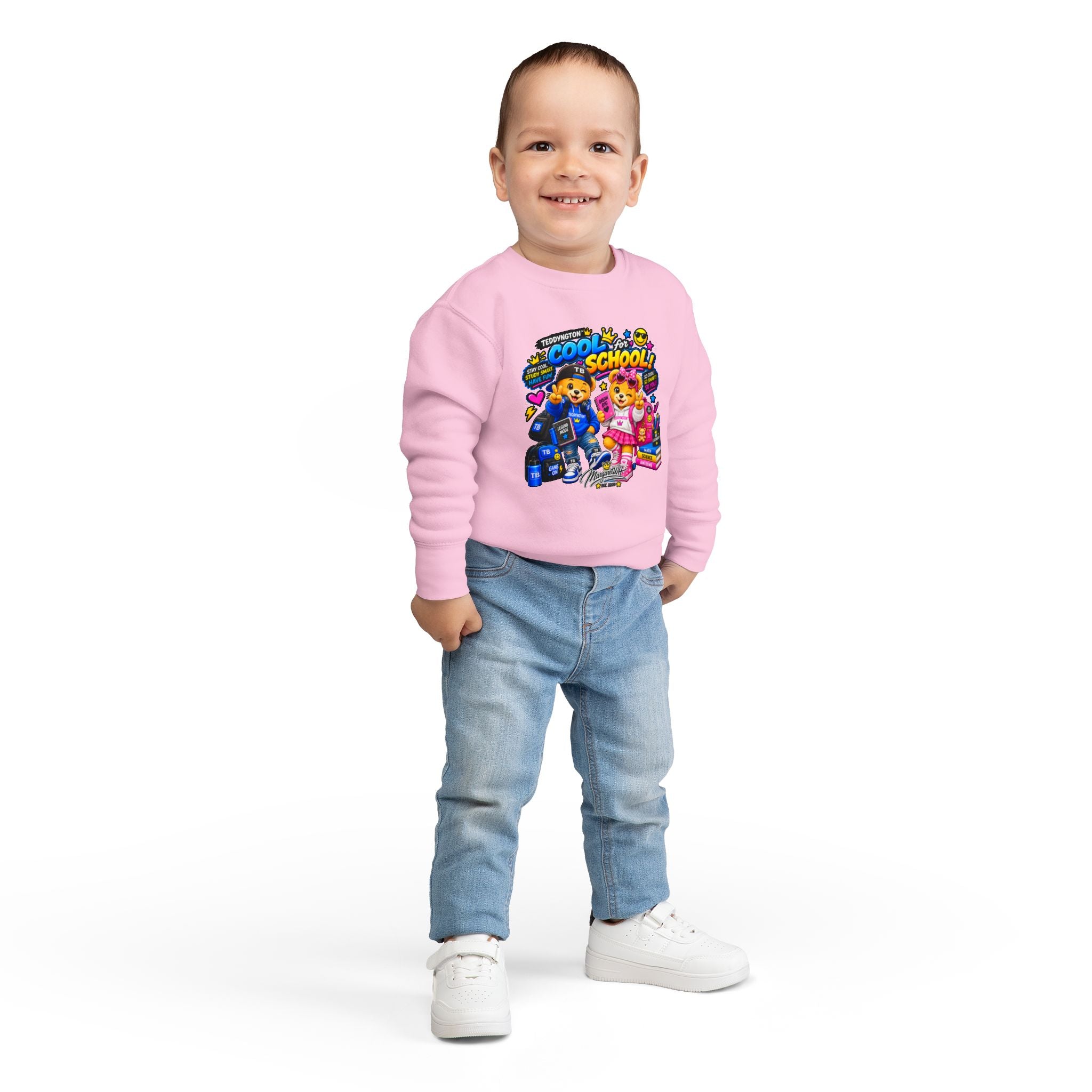 Teddyngton Cool for School Kids Sweatshirt