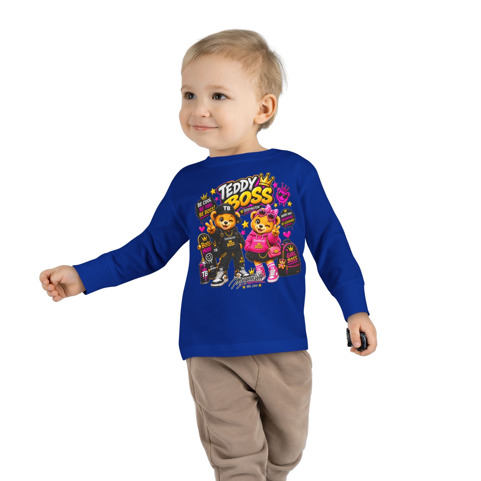 Teddy Boss Kids Long Sleeve Shirt