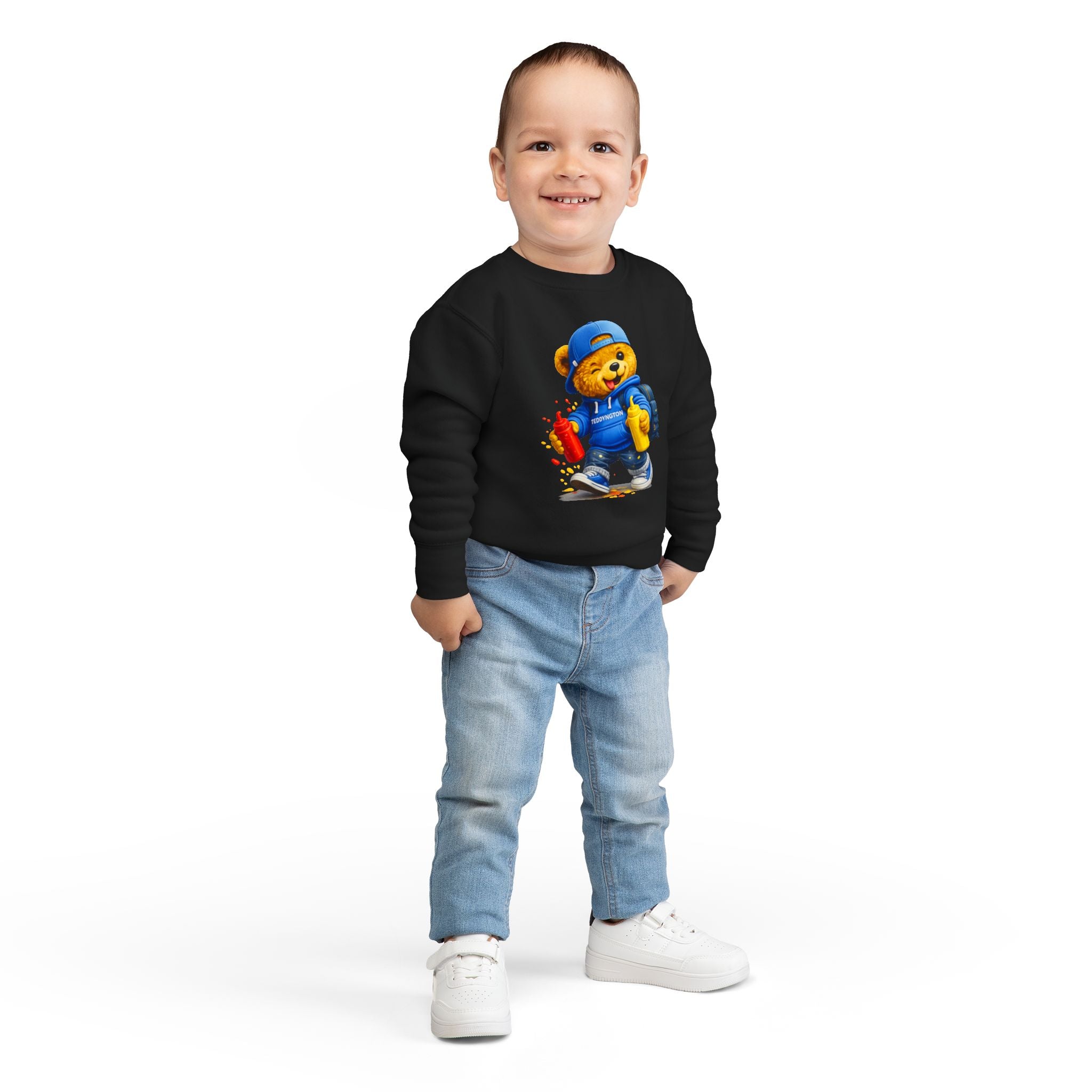 Cute Teddy Bear Toddler Sweatshirt