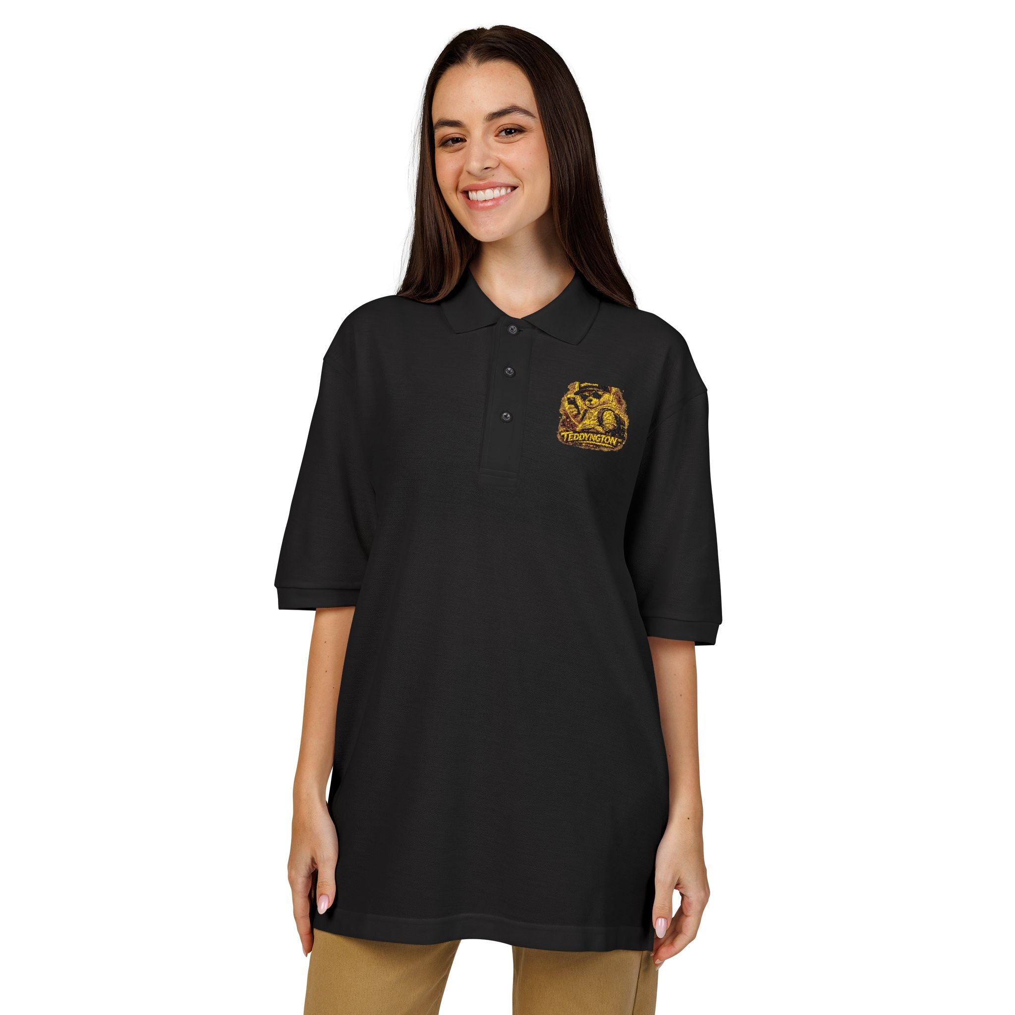 Teddyngton Heritage Crest Polo