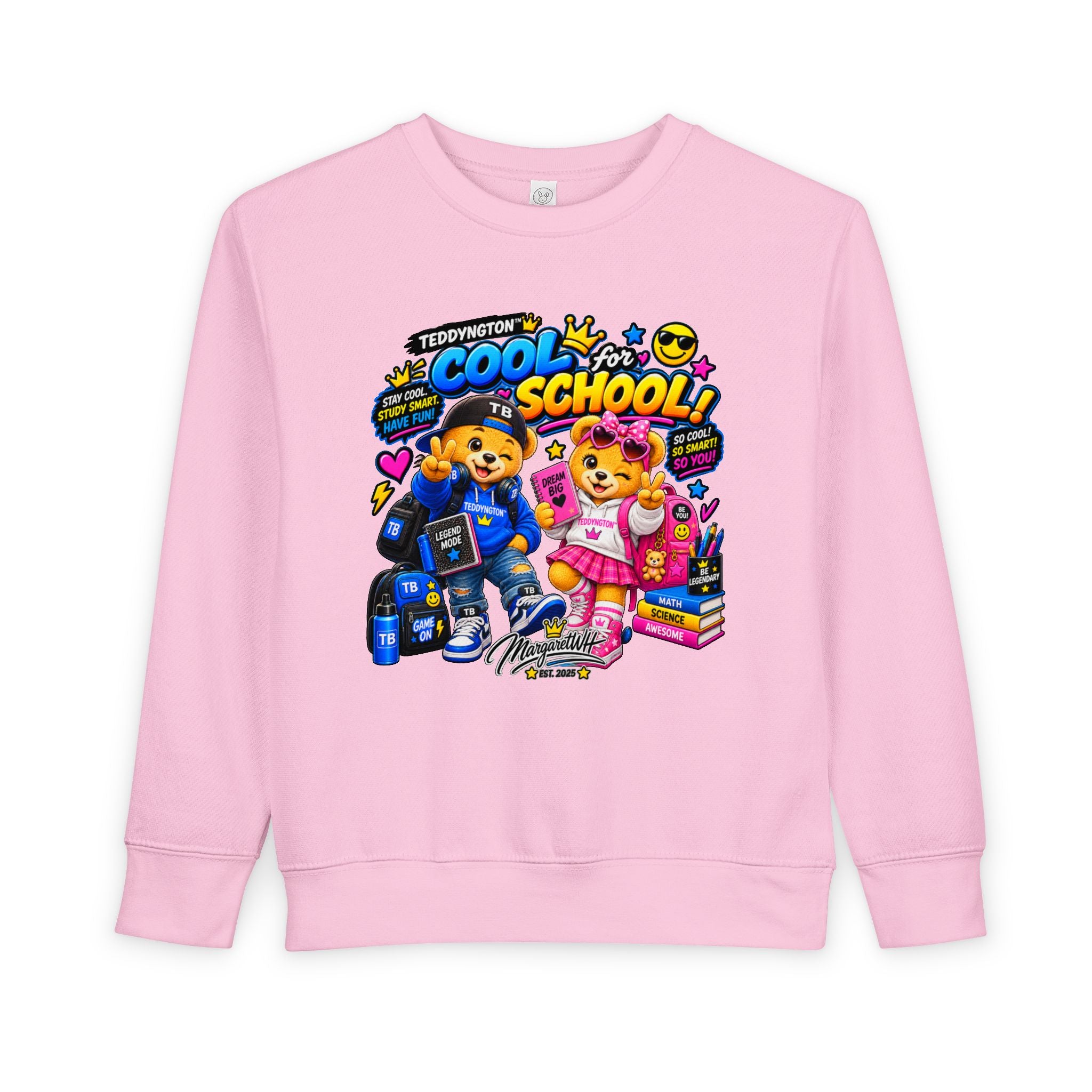 Teddyngton Cool for School Kids Sweatshirt