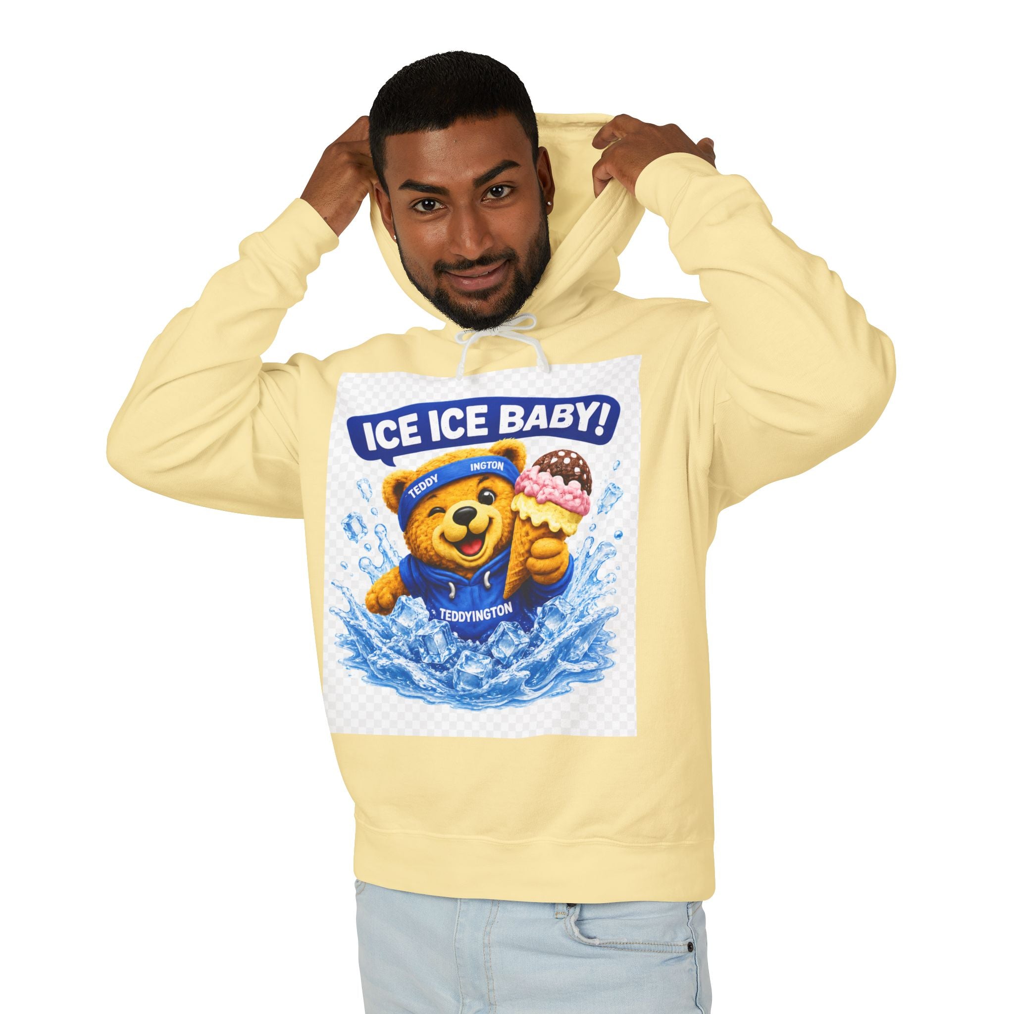 Unisex Lightweight Hooded Sweatshirt