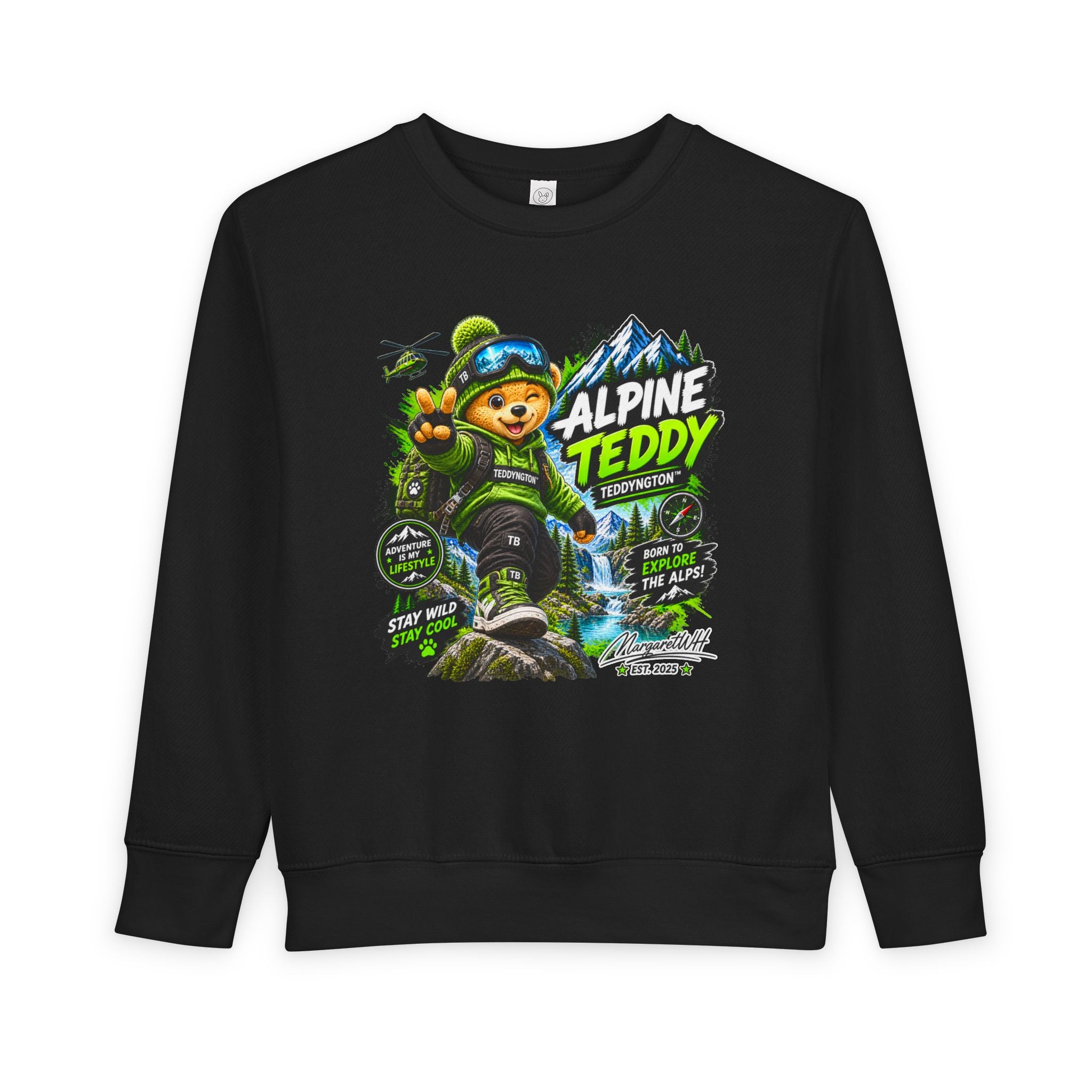 Alpine Teddy Toddler Sweatshirt