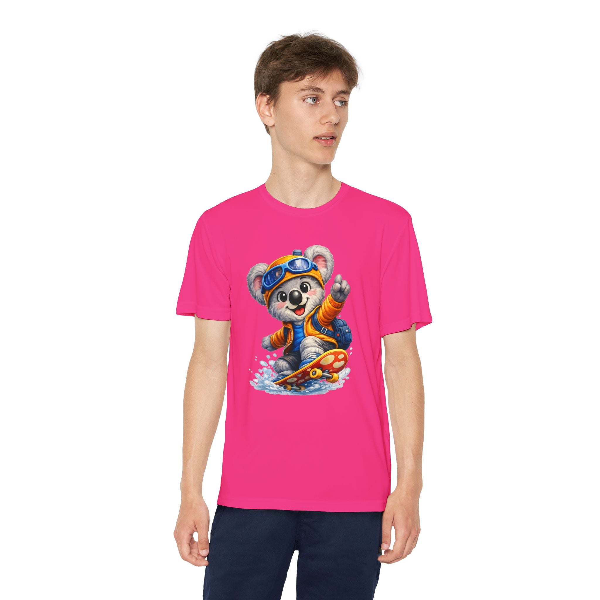 Cute Skateboarding Koala T-Shirt