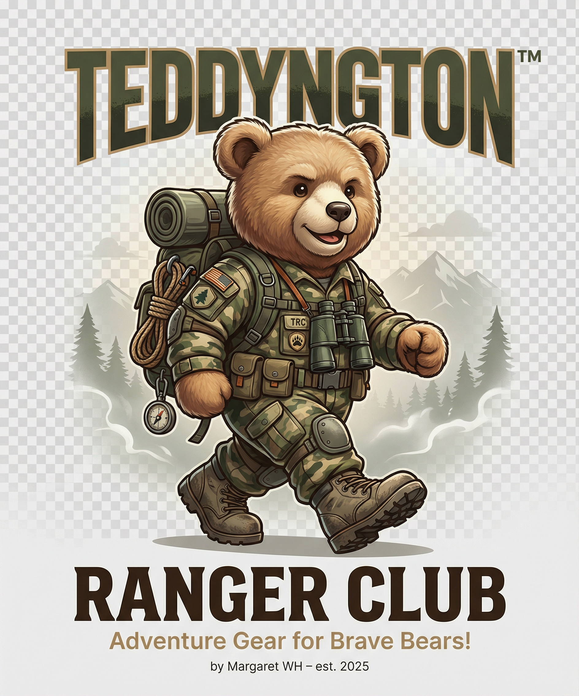 TEDDYNGTON™ Kids/Family  Ranger Club Collection